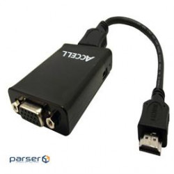 Accell Accessory J129B-003B UltraVideo HDMI (Type-A) to VGA (Female) Adapter Retail