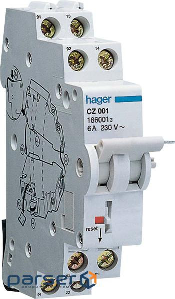 Блок-контакт CA та сигнальний контакт SD 230В/6А (CZ001)