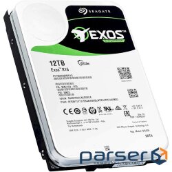 Жорсткий диск 3.5" SEAGATE Exos X16 12TB SATA/256MB (ST12000NM005G)