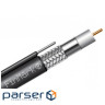 Кабель телевізійний FinMark RG-660, CU, + steel wire, 305м , black (F660BVMcu_305_black)