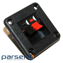 Затискач 2-pin JR6258A для динаміка розмір панелі 42 x 42 мм (JR6258А) )