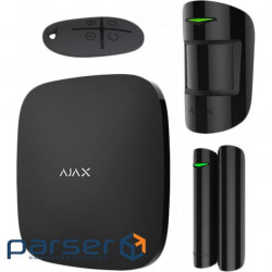 Комплект охоронної сигналізації Ajax StarterKit Plus чорна (000012254)