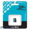 Карта пам"яті Kingston 128GB microSDXC сlass 10 UHS-I U3 V30 A2 Canvas Go Plus G4 (SDCG4/128GBSP)