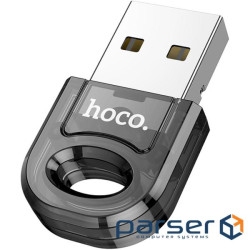 Bluetooth адаптер HOCO UA28 Mini Portable USB BT Adapter Black (6942007618335)