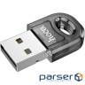 Bluetooth адаптер HOCO UA28 Mini Portable USB BT Adapter Black (6942007618335)