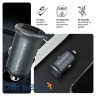 Зарядний пристрій Armorstandart 2xUSB QC3.0 Grey + cable Lightning (ARM82458)