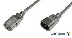 Power cable C13 to C14 1.8m Digitus (AK-440201-018-S)