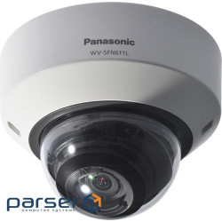 IP-Камера Panasonic HD Dome Network Camera 1280x720 60 fps IR LED PoE (WV-SFN611L)