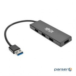 4-Port Ultra-Slim Portable USB 3.0 SuperSpeed Hub (U360-004-SLIM)