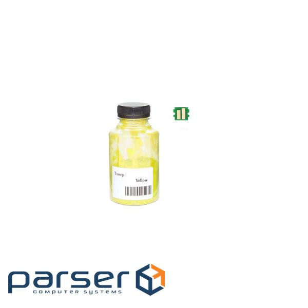 Тонер + чіп АНК для Kyocera Ecosys PA3500/MA3500, TK-5370 бутль 140г 5000 сторінок Yellow (50000480) Yellow (50000480)