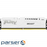 Модуль пам'яті KINGSTON FURY Beast White DDR5 5200MHz 32GB (KF552C40BW-32)