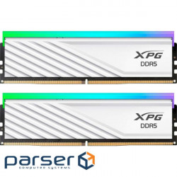 Модуль пам'яті ADATA XPG Lancer Blade RGB White DDR5 6000MHz 48GB Kit 2x24GB (AX5U6000C3024G-DTLABRWH