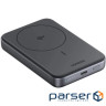 УМБ Ugreen Magnetic Wireless 10000mAh 30W QI2 USB-C In/Out (PB761) Black (45763)