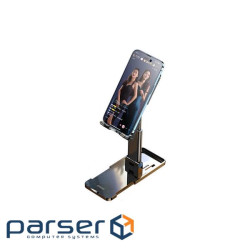 Підставка до планшета та телефона TC01A DoubIe SIiding StabiIizing Bracket Black RTA (6975523009431)