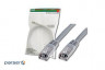 Патч-корд DIGITUS cat.5e, SF-UTP 15м, AWG 26/7, сірого кольору (DK-1531-150)