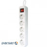 Мережевий подовжувач Defender S518 1.8 m 5 роз switch white (99241)