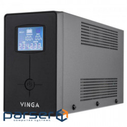 Джерело безперебійного живлення Vinga LCD 1200VA metal case (VPC-1200M)