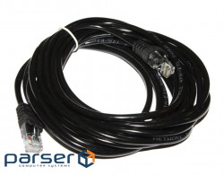 Патч-корд 5 м, UTP, Black, Ritar, литий, RJ45, кат.5е (7511)