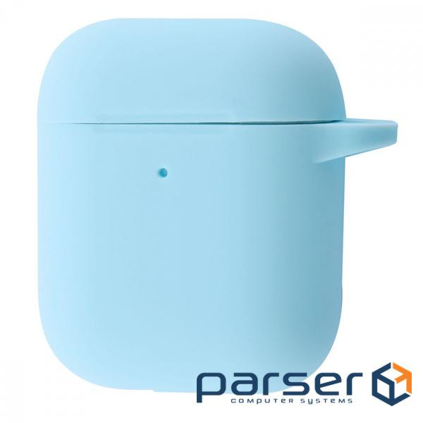 Чехол Silicone Case New for AirPods 1/2 sky blue (27186 sky blue)