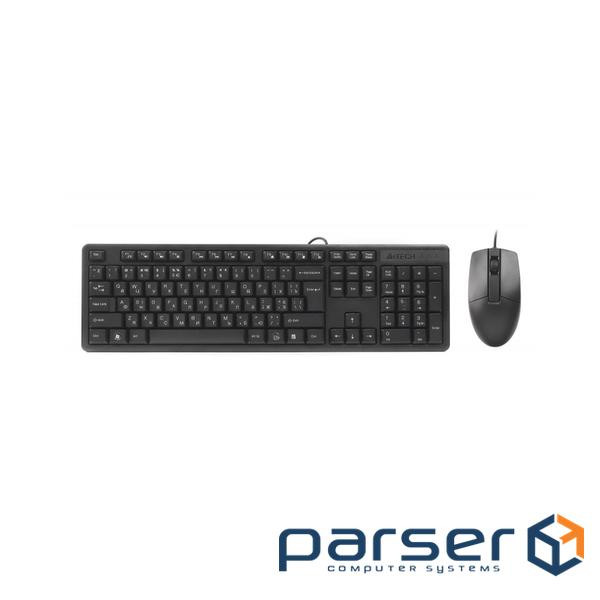 Kit A4Tech KK-3330S USB Black (KK-3330S Black)