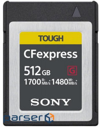 Memory card Sony 512GB CFExpress Type B (CEBG512.SYM)