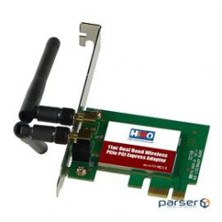 Hiro Network H50319 PCI Express x1 Adapter 2x 2DBI 11AC 2T2R Dipole Antenna Retail