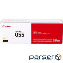 Картридж Canon 055 Yellow 2.1K (3013C002) (3013C002AA)