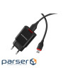 Зарядний пристрій BOROFONE BA20A Sharp single port charger set (Micro) Black (BA20AMB)