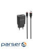 Зарядний пристрій BOROFONE BA20A Sharp single port charger set (Micro) Black (BA20AMB)