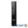 Dell Pro Micro QCM1250/Core i3-14100T/16GB/512GB SSD/Integrated/WLAN + BT/Kb (BTO003_QCM1250_UA_UBU)