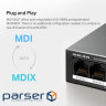 Комутатор 6-портовий 10/100 Мбіт/с ( 4 портів PoE+ ) Mercusys, MS106LP MERCUSYS MS106LP PoE+ ) Mercusys, MS106LP MERCUSYS MS106LP