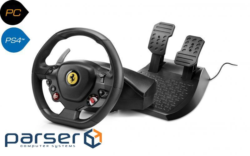 Thrustmaster steering wheel and pedals for PC / PS4 T80 FERRARI 488 GTB EDITION (4160672)