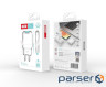 Зарядний пристрій XO L78 (2USBх2.4A) White (L78-M-WH) + кабель microUSB