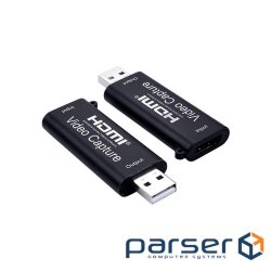 Video adapter Lucom USB2.0 A-HDMI M/F (V.Capture), video capture video capture 1080p (62.09.8004-1)