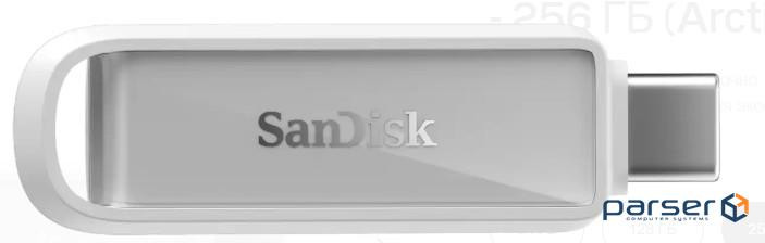 SANDISK iXpand Phone Drive with USB-C, Arctic White, 256GB (SDIXS0N-256G-GN6NE)