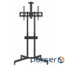 Презентаційна стійка Walfix TVS-6005B, Black, від 32" до 65", до 40 кг, -12+12, VESA от 100x100 мм