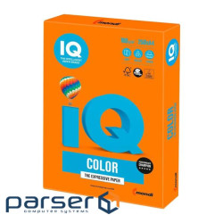 Папір Mondi IQ color А4 intensive, 160g 250sh Orange (OR43/A4/160/IQ)