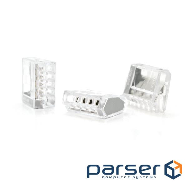 Клема сполучна 5-провідна WAGO К773-255 для розподільчих коробок, 5-pin, (K773-255)