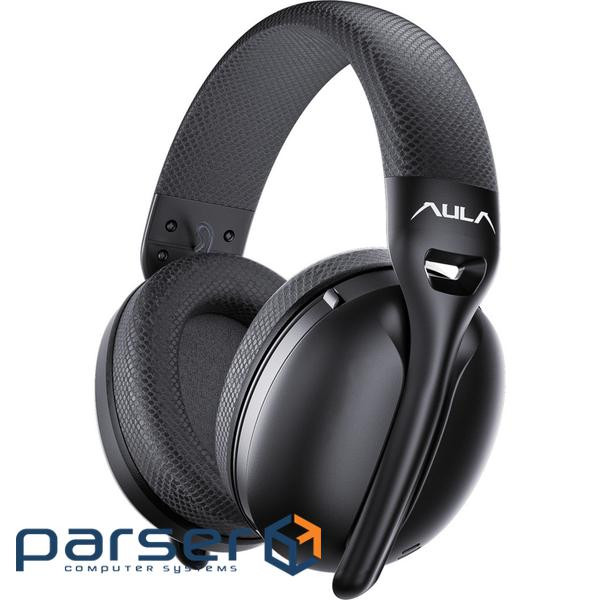 Навушники Aula S6 - 3 in 1 Wired/2.4G Wireless/Bluetooth Black (6948391235554)