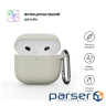 Чохол для навушників Armorstandart Hang Case для Apple AirPods 4 Antique white (ARM81279)