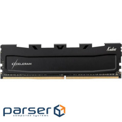 Модуль пам'яті для комп'ютера DDR5 16GB 6000 MHz Black Kudos eXceleram (EK50160602836C)