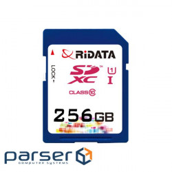 Карта пам'яті RIDATA SDXC 256GB UHS-I Class 10 (FF970342)