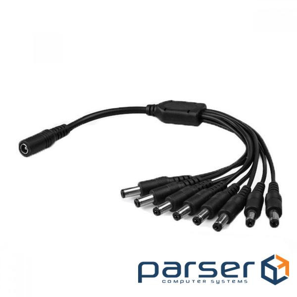 Дільник живлення DC-F=>8xDC-M (D 5,5x2,1мм) кабель завдовжки 40см (YT-DC (YT-DC-F=>8xDC-M-40) (YT-DC (YT-DC-F=>8xDC-M-40)