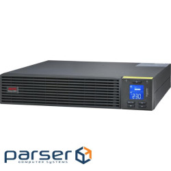 Джерело безперебійного живлення APC Easy UPS SRV 2000VA/1800W, RM 2U, LCD, USB, RS232, (SRV2KRIRK-E)