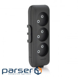 Panasonic X-tendia power strip socket 3 sockets (WLTB02302BL-UA)