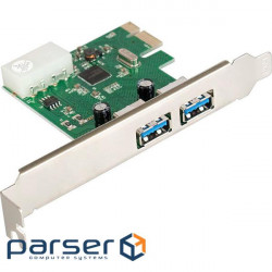 Контролер PCI-E USB3.0 (2ext. Molex) (B00876)