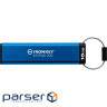 Флеш пам'ять USB Kingston IronKey Keypad 200 16GB USB 3.2 Blue (IKKP200/16GB)