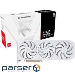 Відеокарта POWERCOLOR Hellhound Spectral White Radeon RX 9070 XT 16GB GDDR6 (RX9070XT 16G-L/OC/WHITE