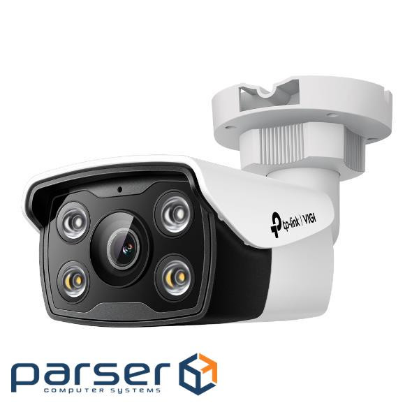IP-Камера TP-LINK VIGI C350-2.8mm, PoE, 5Мп, 2.8 мм, H.265+, IP67, Bullet, кольорове (VIGI-C350-2.8)