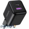 Зарядний пристрій Ugreen USB + USB-C GaN 30W X516 black (65014)